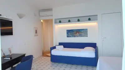 Letto o letti in una camera di Giuggiulena