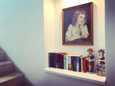 Biblioteca nel bed & breakfast