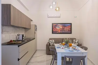 Cucina o angolo cottura di Corinzia Casa Vacanze