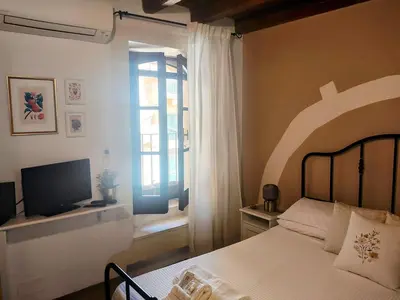 Letto o letti in una camera di Casetta Stella - A due passi dall'isola di Ortigia