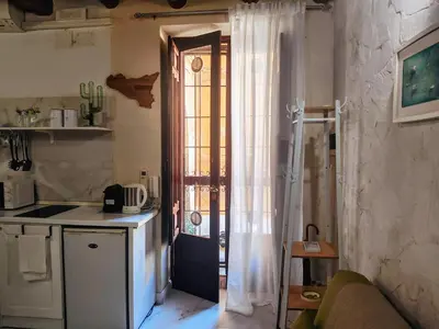 Cucina o angolo cottura di Casetta Stella - A due passi dall'isola di Ortigia