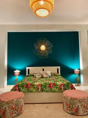 Letto o letti in una camera di Pantanello blue sea