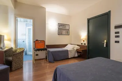 Letto o letti in una camera di Hotel Montreal