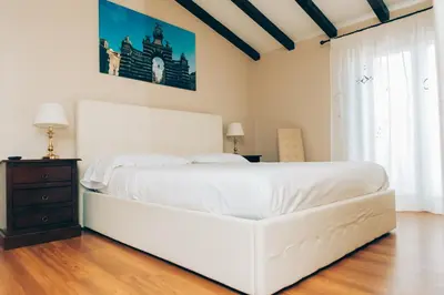Letto o letti in una camera di Hotel Centrum
