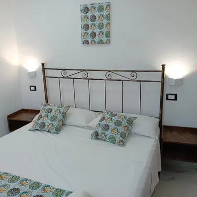 Letto o letti in una camera di Oasi del mare