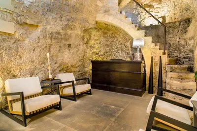 Area soggiorno di Locanda Don Serafino Historical Boutique Hotel