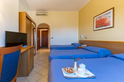 TV o dispositivi per l'intrattenimento presso Hotel Relax