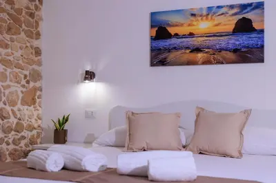 Letto o letti in una camera di Miramare rooms b&b