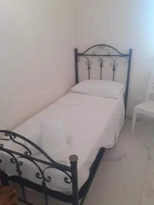 Letto o letti in una camera di casa vacanza crystal