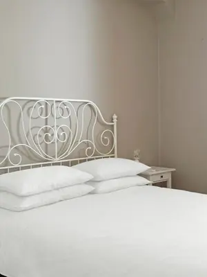 Letto o letti in una camera di Villa Ramadia