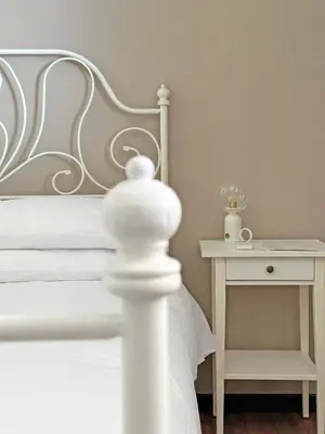 Letto o letti in una camera di Villa Ramadia