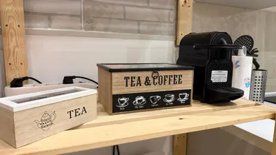 Set per la preparazione di tè e caffè presso La Casita
