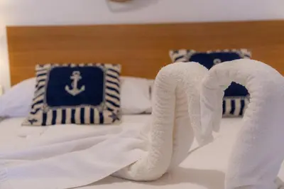 Letto o letti in una camera di Stella Maris Marzamemi Apartments