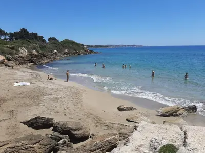 Paesaggio naturale nelle vicinanze della villa