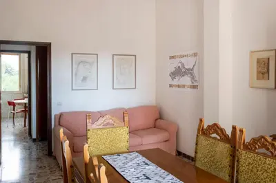 Area soggiorno di Casa Raffaela