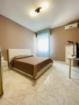Letto o letti in una camera di La casa del sole