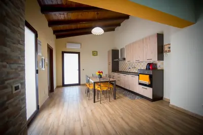 Cucina o angolo cottura di Casa delle Cicale