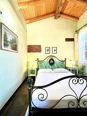 Letto o letti in una camera di Case Di Loco Castro