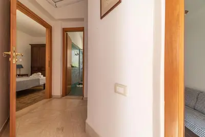 Letto o letti in una camera di Borgo Marino Plemmirio