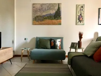 Area soggiorno di Maison Matisse