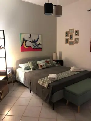Letto o letti in una camera di Maison Matisse