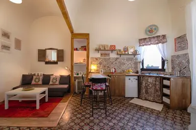 Cucina o angolo cottura di Casa Egru' Centro Citta' Pescheria