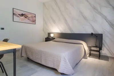 Letto o letti in una camera di Il Gelso Bianco