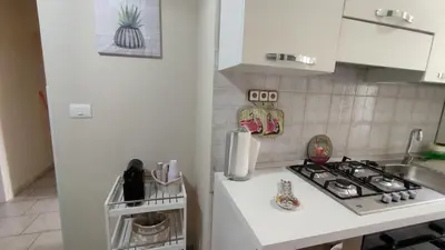 Cucina o angolo cottura di Oikos Arethusa