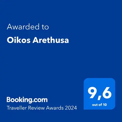 Certificato, attestato, insegna o altro documento esposto da Oikos Arethusa