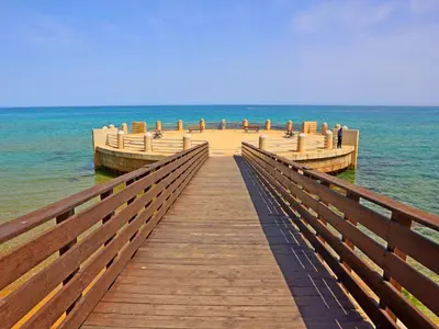 Paesaggio naturale nelle vicinanze della casa vacanze