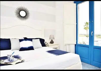 Letto o letti in una camera di Appartamento Borgo Rio Favara