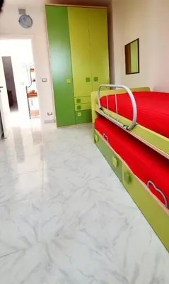 Letto o letti in una camera di Chicca House