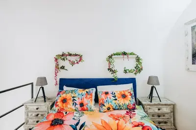 Letto o letti in una camera di Castle Living