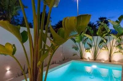 Piscina di Villa delle Palme con piscina privata o nelle vicinanze