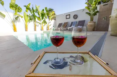 Bevande di Villa delle Palme con piscina privata