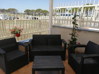 Area soggiorno di CM HOUSE MARZAMEMI