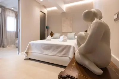 Letto o letti in una camera di Boutique Terrazza Aurea