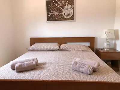 Letto o letti in una camera di Casa Vacanza Santa Maria del Focallo