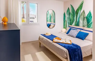 Letto o letti in una camera di Villa TinaDea