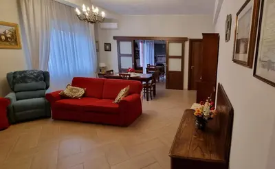 Area soggiorno di Casa Lucia