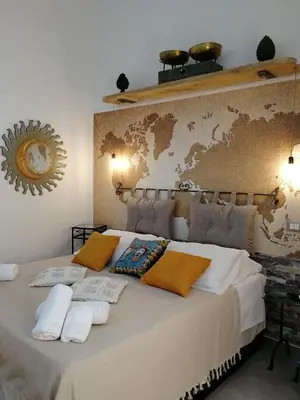 Letto o letti in una camera di Squisita Home