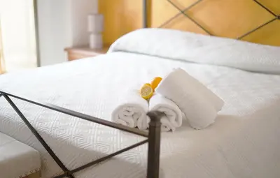 Letto o letti in una camera di Amari Residence