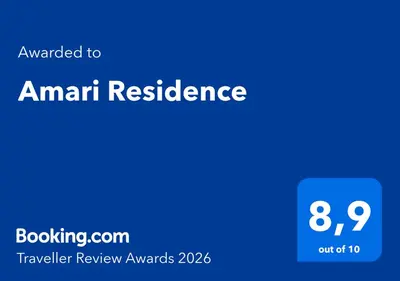 Certificato, attestato, insegna o altro documento esposto da Amari Residence