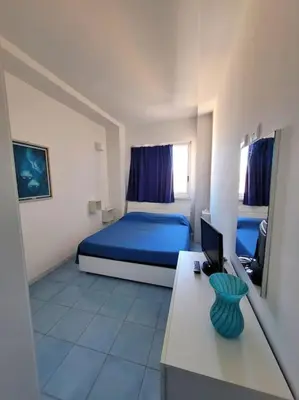 Letto o letti in una camera di Casa del Borgo