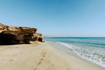 Paesaggio naturale nelle vicinanze della villa