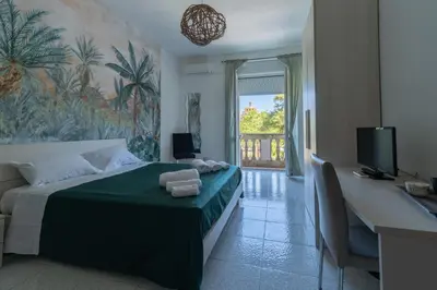 Letto o letti in una camera di Anime Bed&Breakfast