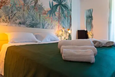 Letto o letti in una camera di Anime Bed&Breakfast