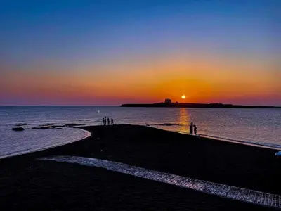 Paesaggio naturale nelle vicinanze della villa