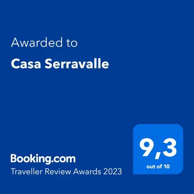 Certificato, attestato, insegna o altro documento esposto da Casa Serravalle