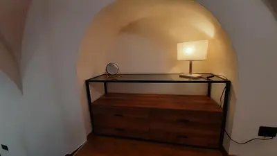 Letto o letti in una camera di Casa Serravalle